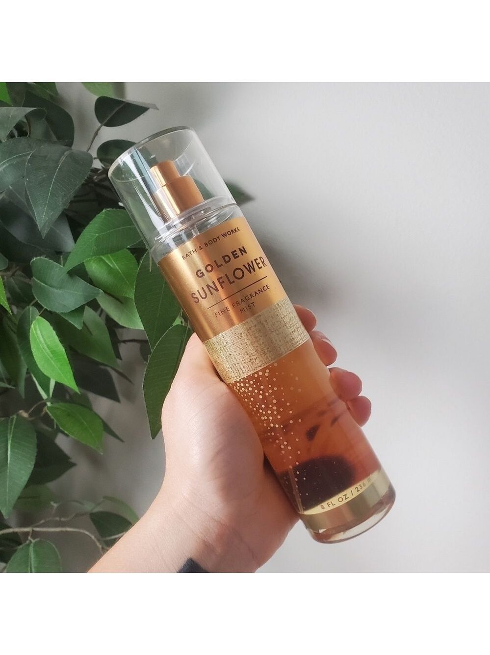 🧡Bath & Body Works Golden Sunflower 8oz BBW Sunflower Petals Vanilla Orange